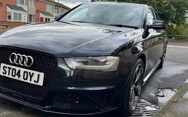 Used Audi A4 Black Edition 177 HP (130 kW) 2014 Black Sedan