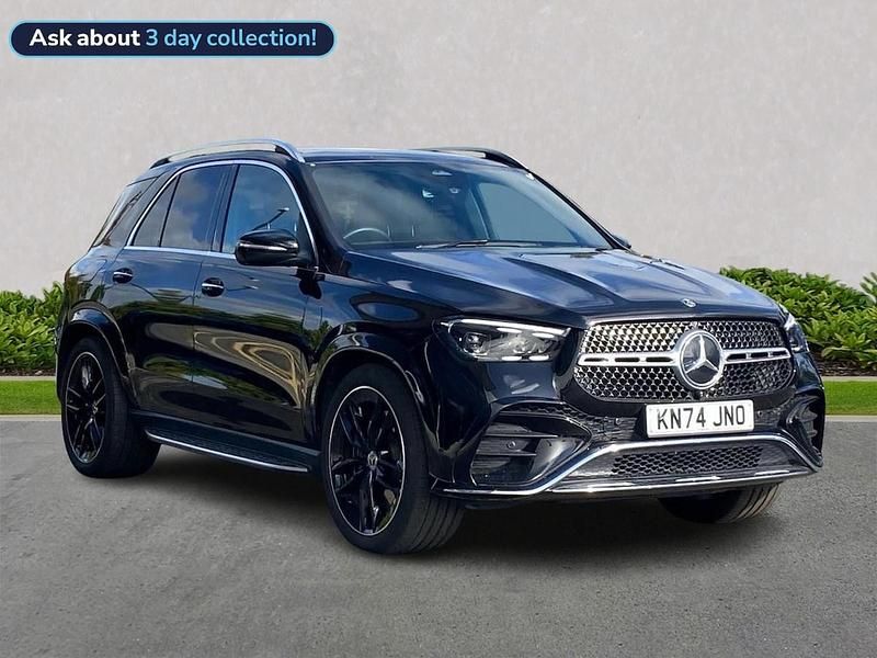 Black Used 2025 Mercedes GLE450 AMG AMG Line Premium Plus Estate | £67,499 (Fair price) - Image 1/4