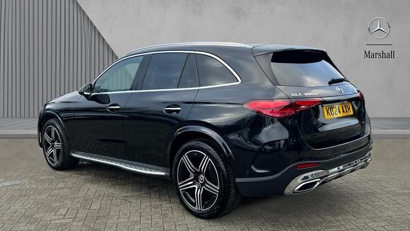 Used Mercedes GLC300 AMG Line Premium 269 HP (197 kW) 2024 Obsidian black metallic SUV