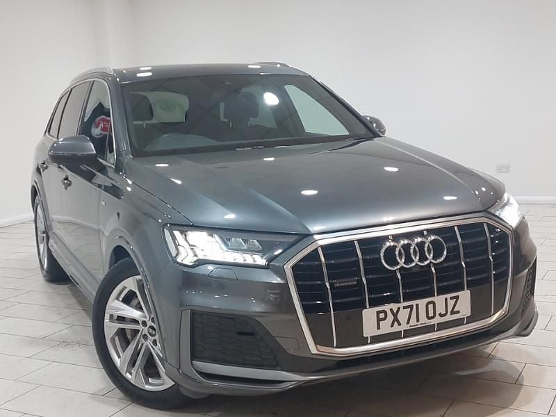 Used Audi Q7 S-Line 381 HP (280 kW) 2021 Grey SUV