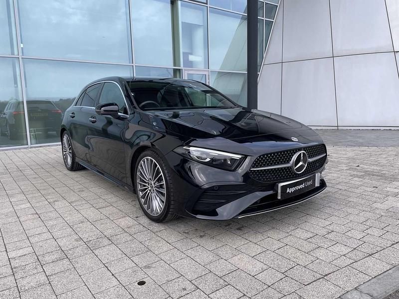 Used Mercedes A180 AMG Line Premium Plus 136 HP (100 kW) 2024 Black Hatchback