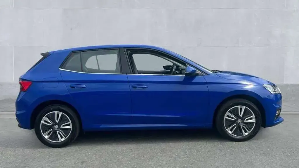 Used Skoda Fabia SE L 110 HP (80 kW) 2023 Blue Hatchback