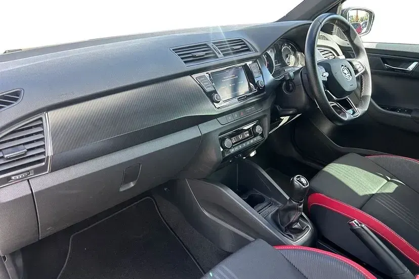 Used Skoda Fabia Monte Carlo 95 HP (69 kW) 2021 Meteor grey black magic pearl effect Hatchback