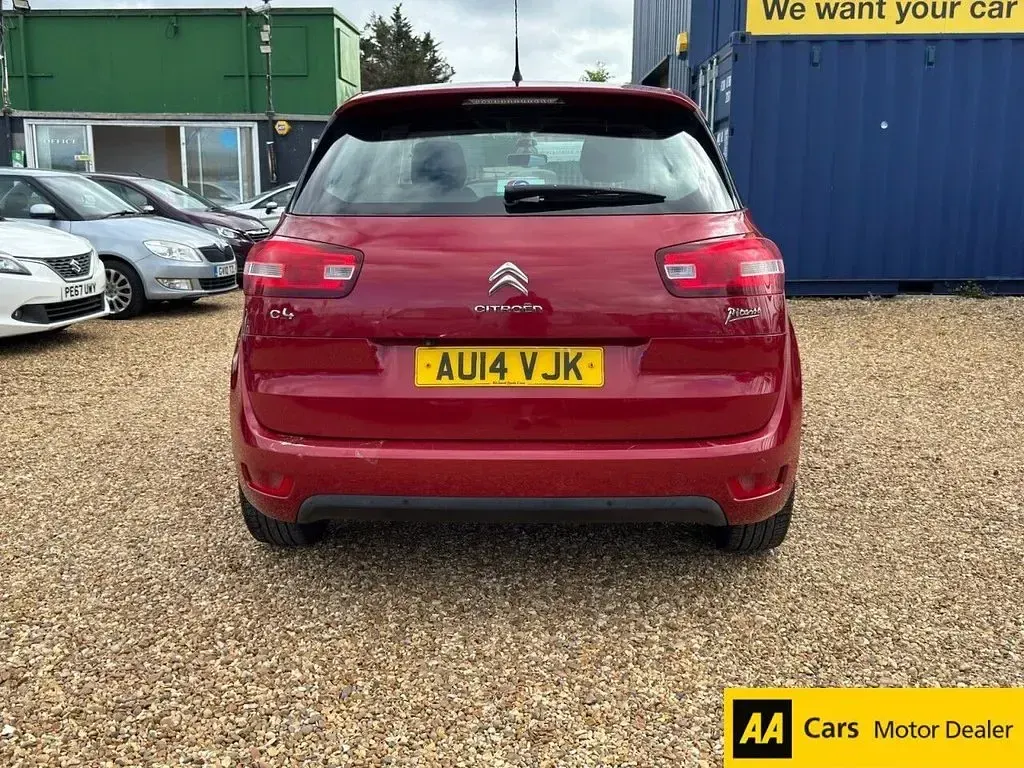 Used Citroën C4 Picasso Exclusive 115 HP (84 kW) 2014 Red MPV