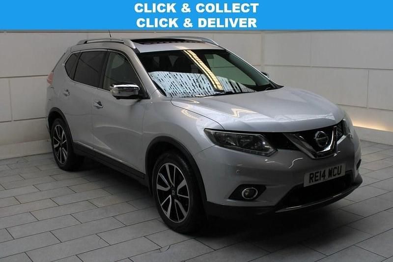 Silver Used 2014 Nissan X-Trail N-TEC SUV | £7,700 (Good price) - Image 1/3
