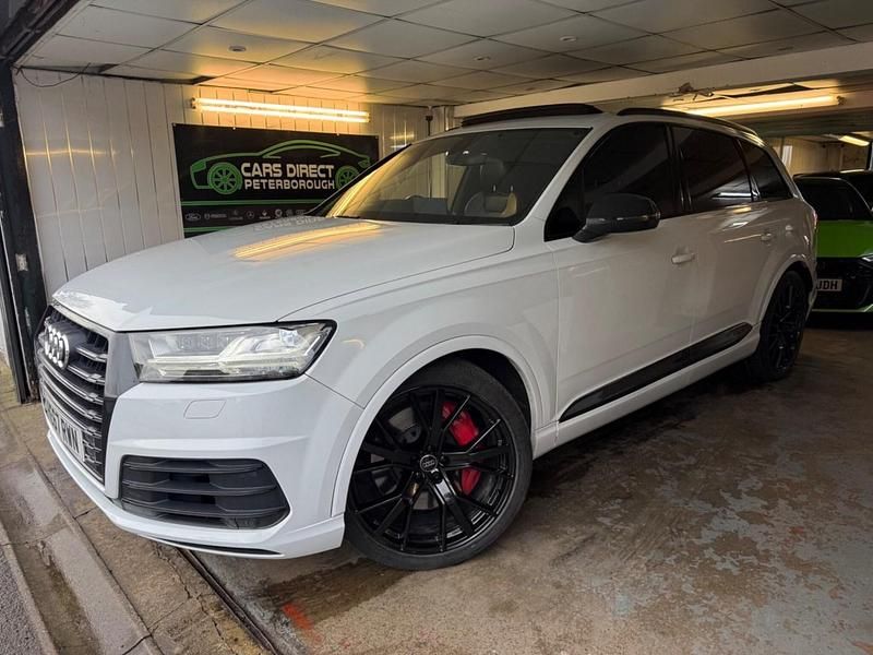 Usado Audi SQ7 435 CV (319 kW) 2017 Blanco SUV