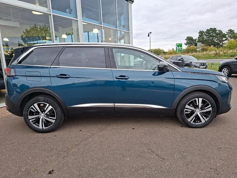 Blue Used 2022 Peugeot 5008 GT-line MPV | £22,991 (Fair price) - Image 1/3