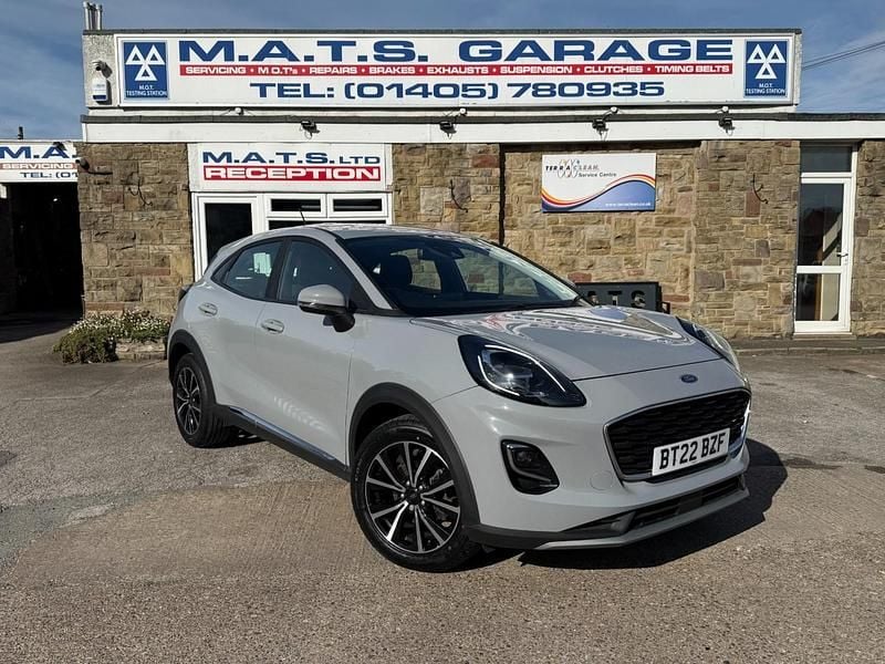 Grey Used 2022 Ford Puma Gen-E Titanium Hatchback | £13,495 (Good price) - Image 1/4