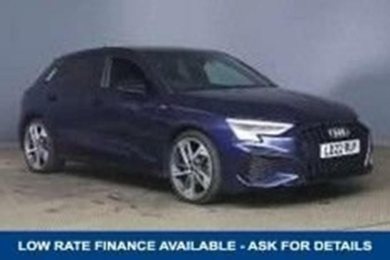 Used Audi A3 Design 150 HP (110 kW) 2022 Blue Sedan