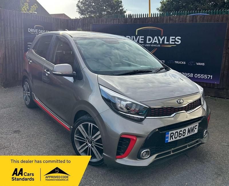 Silver Used 2018 Kia Picanto GT-Line Hatchback | £6,999 (Fair price) - Image 1/4
