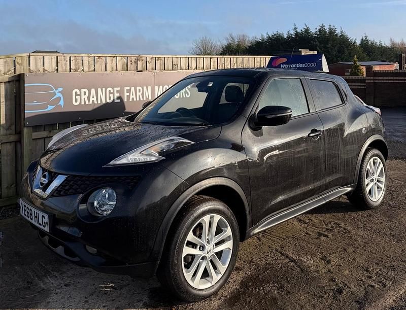 Used Nissan Juke N-Connecta 110 HP (80 kW) 2018 Black SUV
