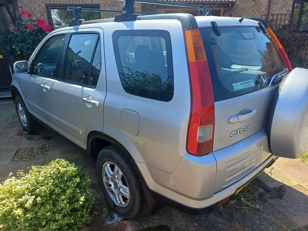 Used Honda CR-V Sport 148 HP (108 kW) 2003 Silver SUV