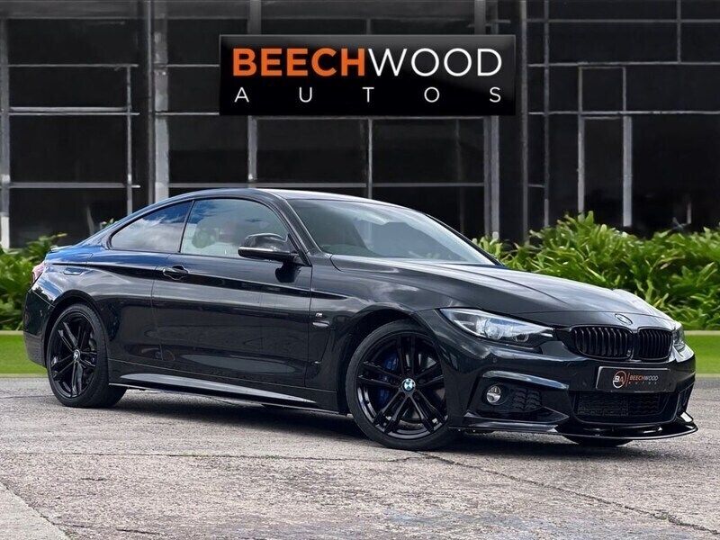 Black Used 2020 BMW 420 M Sport Coupe | £19,150 (Fair price) - Image 1/4