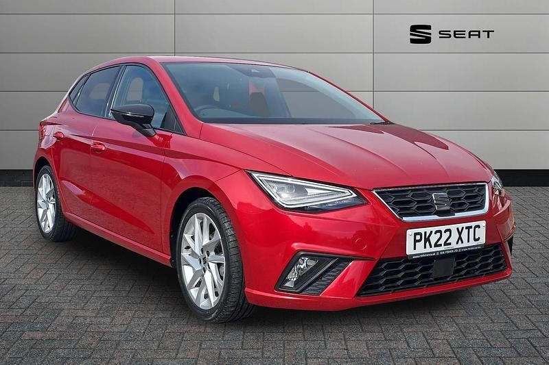 Used Seat Ibiza FR 94 HP (69 kW) 2022 Red Hatchback