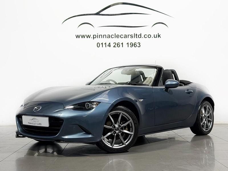 Blue Used 2015 Mazda MX5 Inclusive Cabriolet | £11,790 (Fair price) - Image 1/3