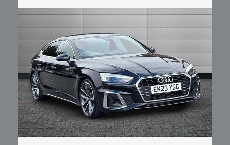 Used Audi A5 Sportback S-Line 245 HP (180 kW) 2023 Black Hatchback