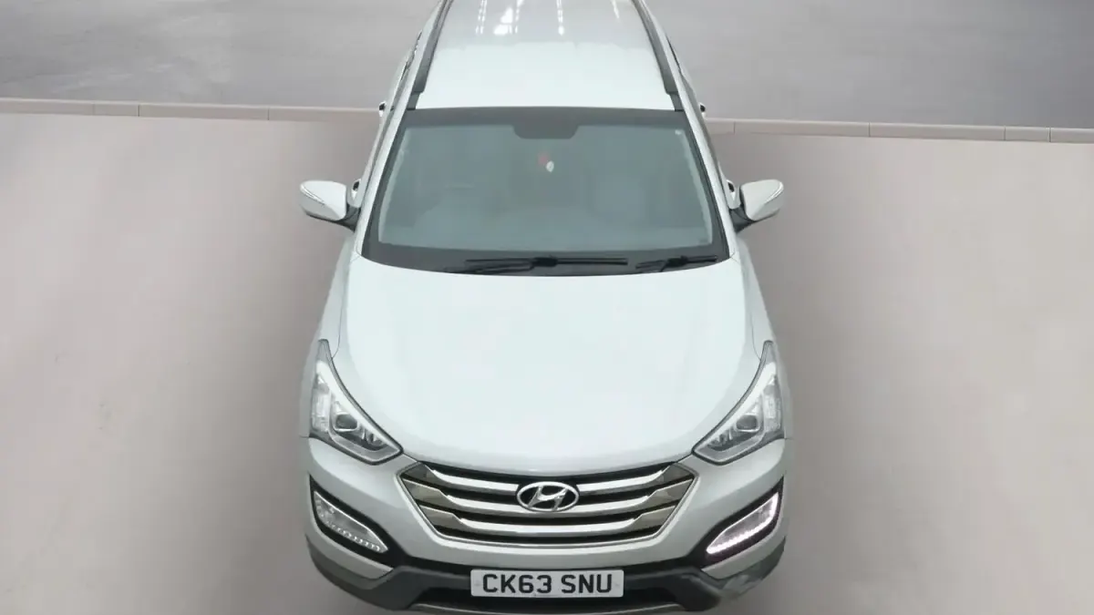 Used Hyundai Santa Fe Premium 197 HP (144 kW) 2013 Silver SUV