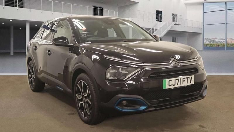 Black Used 2022 Citroën e-C4 Shine Hatchback | £8,083 (Good price) - Image 1/4