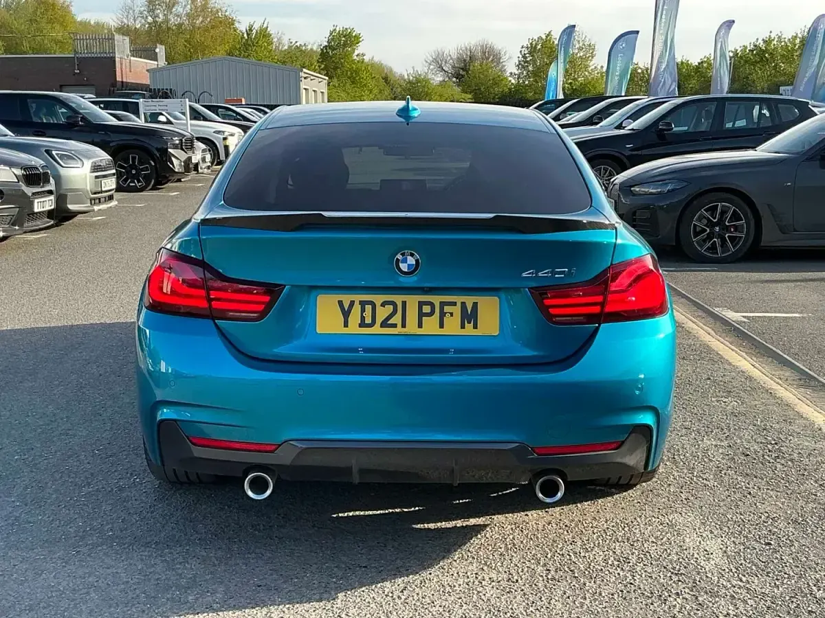 Used BMW 440 M Sport 322 HP (236 kW) 2021 Blue Coupe