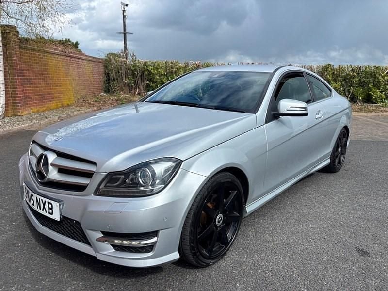 Used Mercedes C220 Sport Edition 2015 Silver Coupe