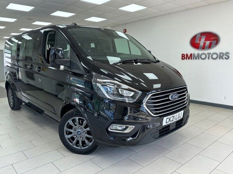 Black Used 2021 Ford Tourneo Custom Titanium X MPV | £21,495 (Fair price) - Image 1/4