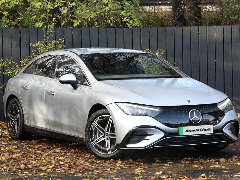 Silver Used 2022 Mercedes EQE350 AMG line Sedan | £65,098 (Fair price) - Image 1/4