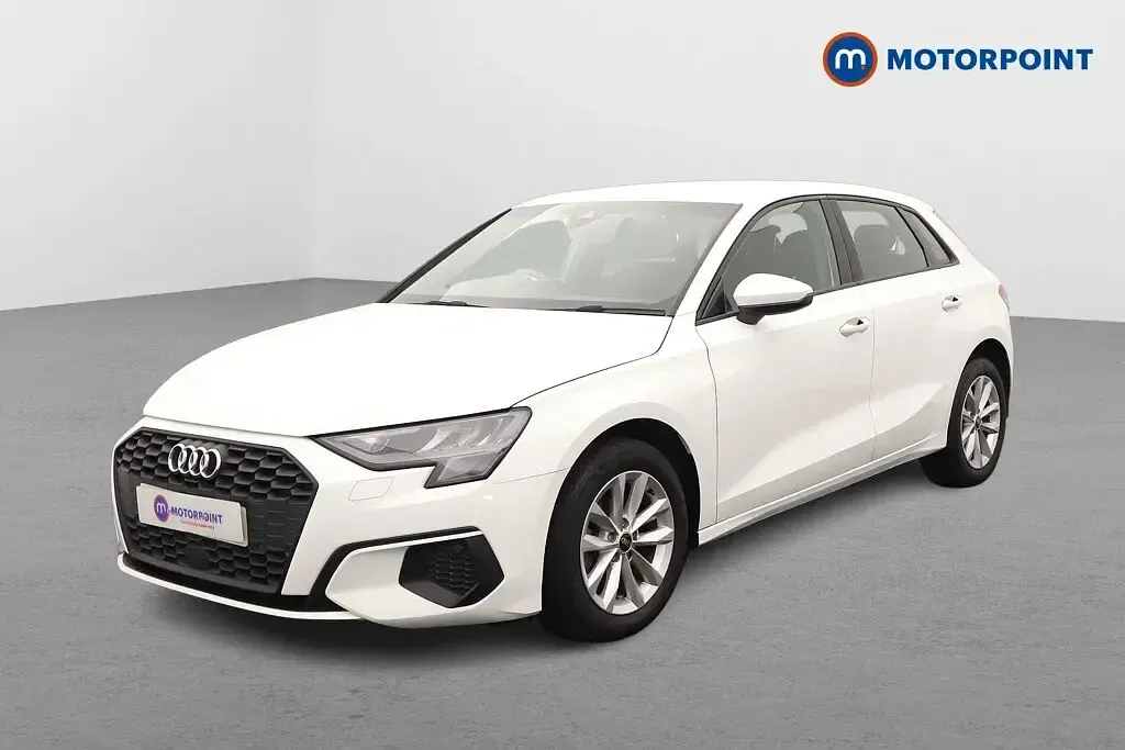 Used Audi A3 2024 White Hatchback