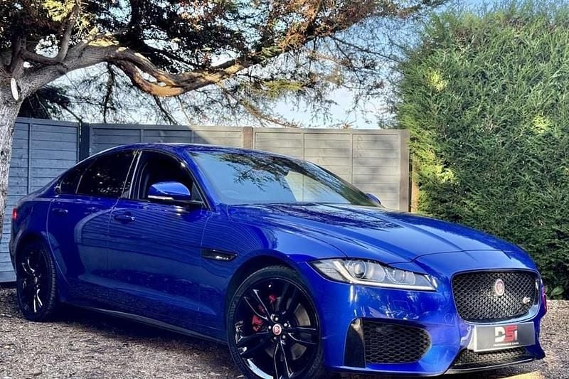 Blue Used 2018 Jaguar XF S Sedan | £16,490 (Fair price) - Image 1/1