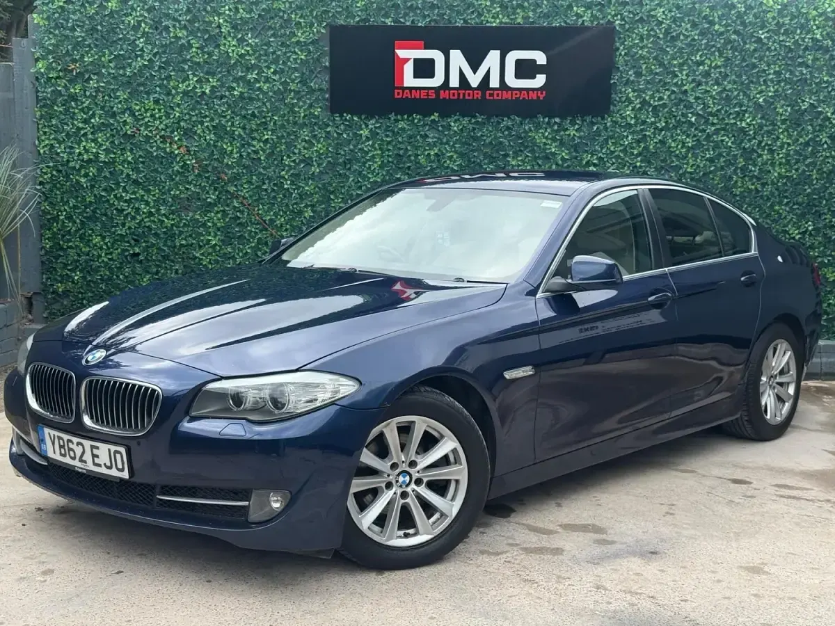 Used BMW 520 Comfort Edition 2012 Blue Sedan