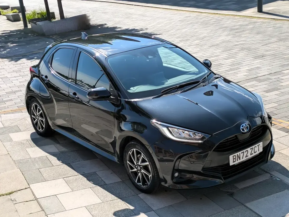 Used Toyota Yaris Design 2022 Black Hatchback