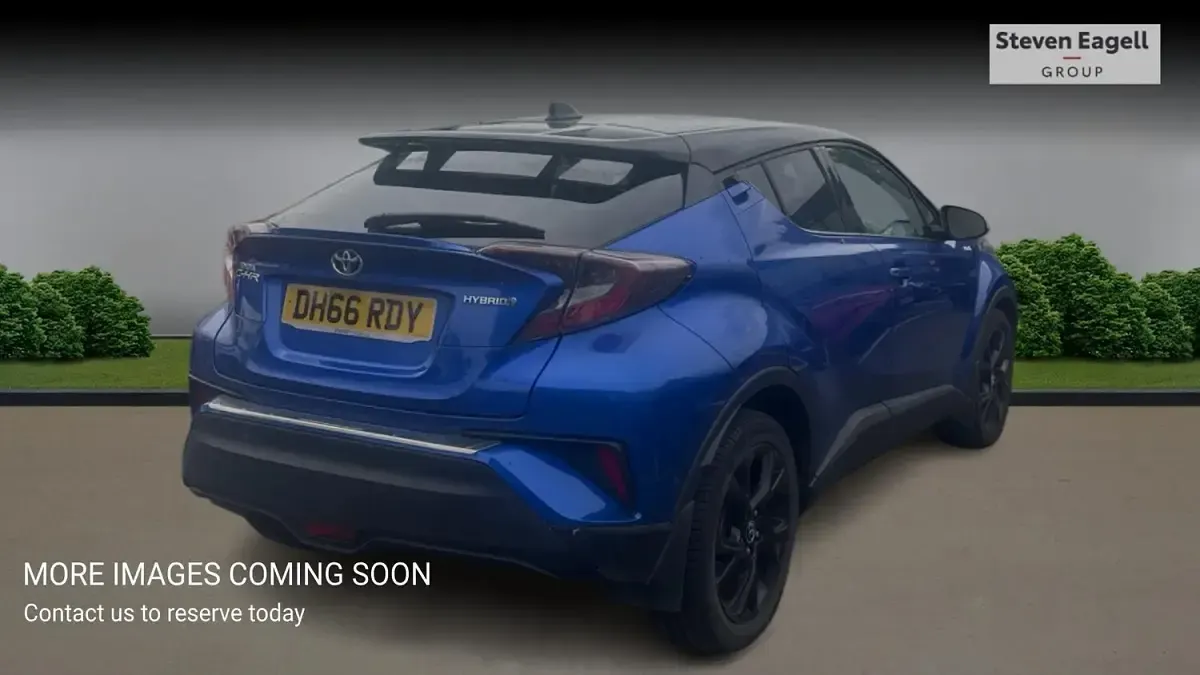 Used Toyota C-HR 122 HP (89 kW) 2019 Blue SUV