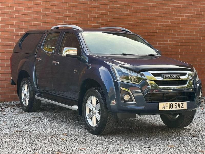 Blue Used 2018 Isuzu D-Max Pickup | £18,495 (Expensive) - Image 1/4