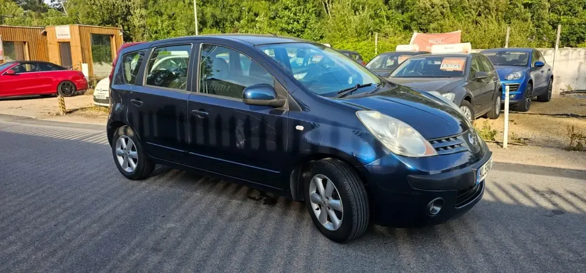 Used Nissan Note SE 109 HP (80 kW) 2007 Blue Hatchback