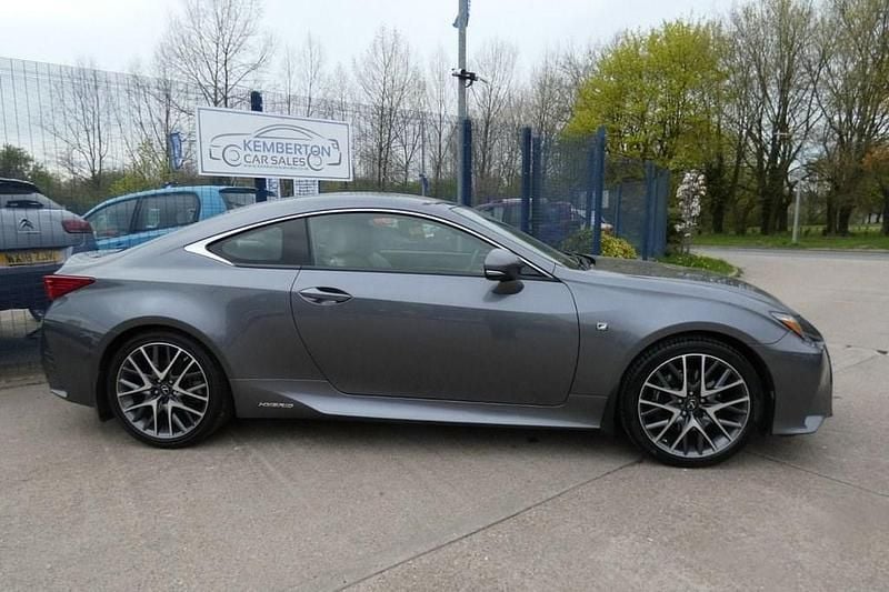 Used Lexus RC300h Sport Line 2017 Grey Coupe