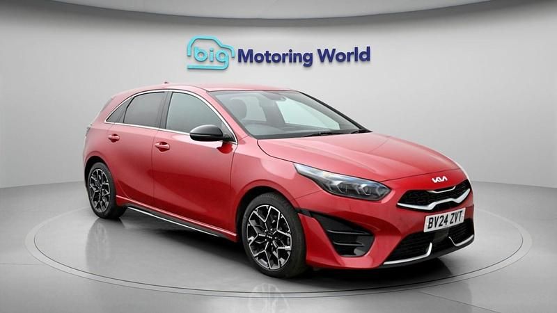 Used Kia Ceed GT-Line 160 HP (117 kW) 2023 Red Hatchback