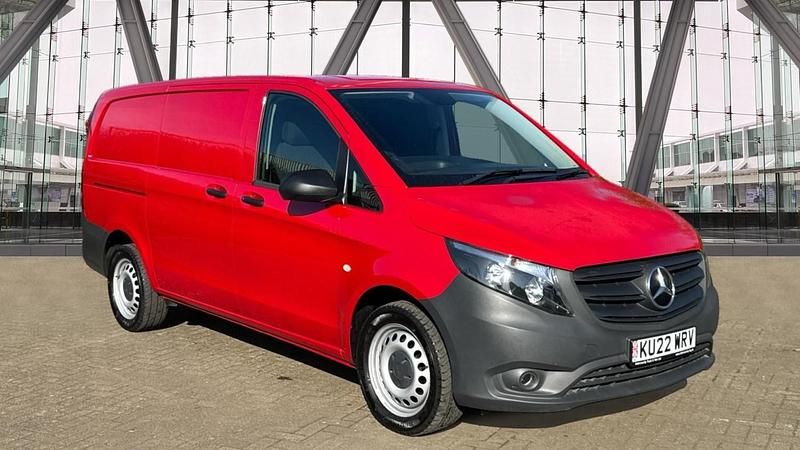 Red Used 2022 Mercedes Vito Progressive MPV | £21,650 (Fair price) - Image 1/4