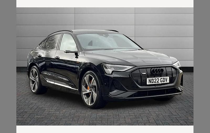 Used Audi e-tron Sportback Advanced 300 kW (408 HP) 2022 Black SUV