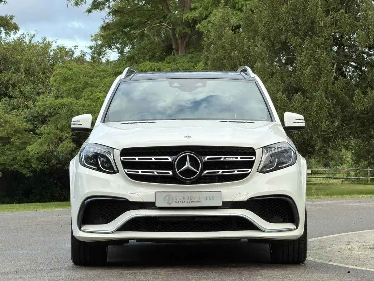 Used Mercedes GLS63 AMG 585 HP (430 kW) 2018 White SUV