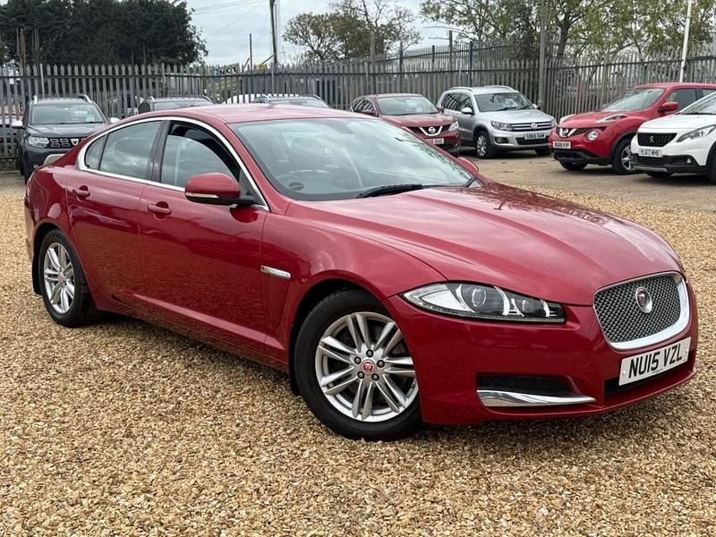 Red Used 2015 Jaguar XF Luxury Sedan | £5,990 (Super price) - Image 1/4