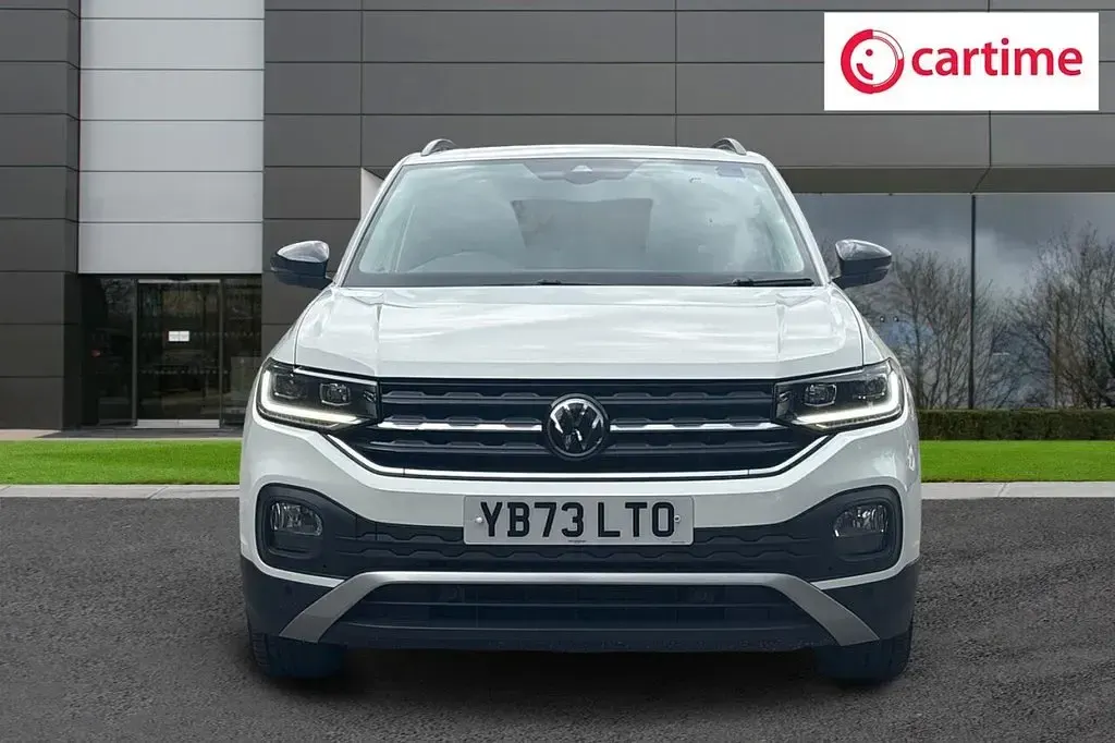 Used VW T-Cross Black Edition 115 HP (84 kW) 2024 White SUV