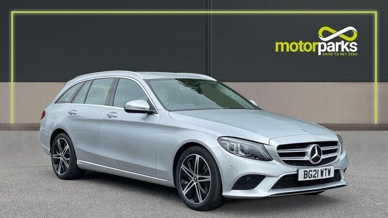 Silver Used 2021 Mercedes C200 Estate | £19,500 (Super price) - Image 1/4