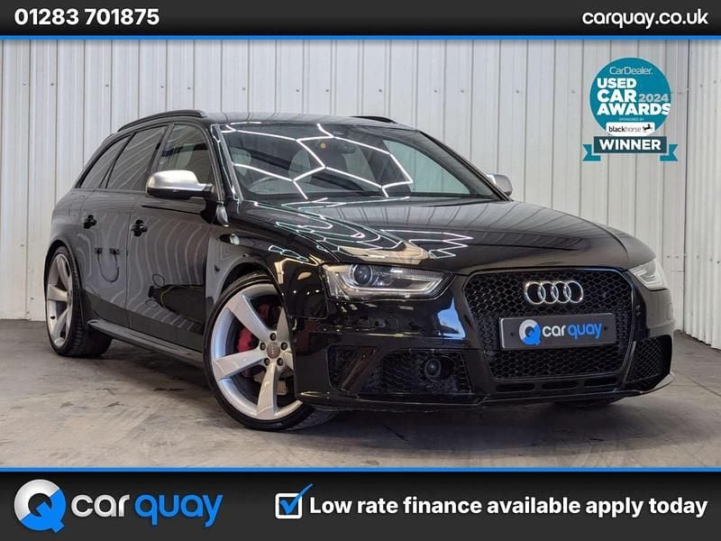 Black Used 2015 Audi RS4 Business Estate | £23,995 (Fair price) - Image 1/3