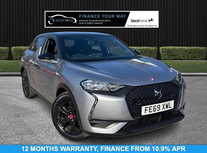 Grey Used 2019 DS Automobiles DS3 Crossback Performance SUV | £10,995 (Fair price) - Image 1/3