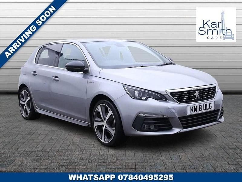 Grey Used 2018 Peugeot 308 GT-line Hatchback | £6,999 (Good price) - Image 1/1