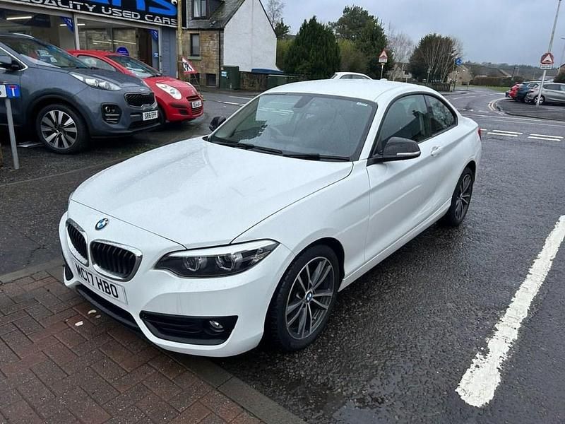 Used BMW 218 Sport Line 150 HP (110 kW) 2017 White Coupe