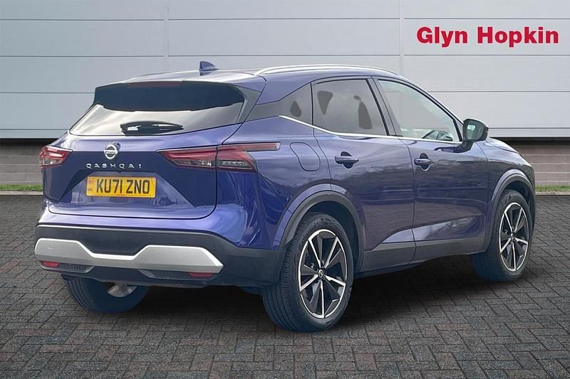 Used Nissan Qashqai Tekna 2021 Blue SUV