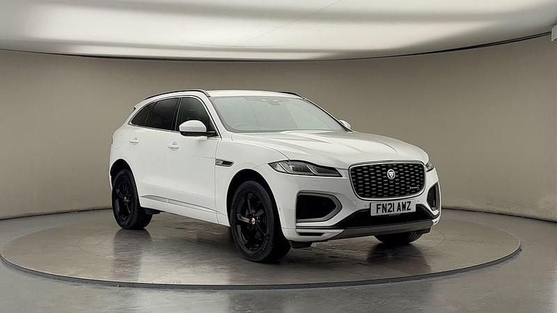 White Used 2021 Jaguar F-Pace R-Dynamic SUV | £25,150 (Good price) - Image 1/4