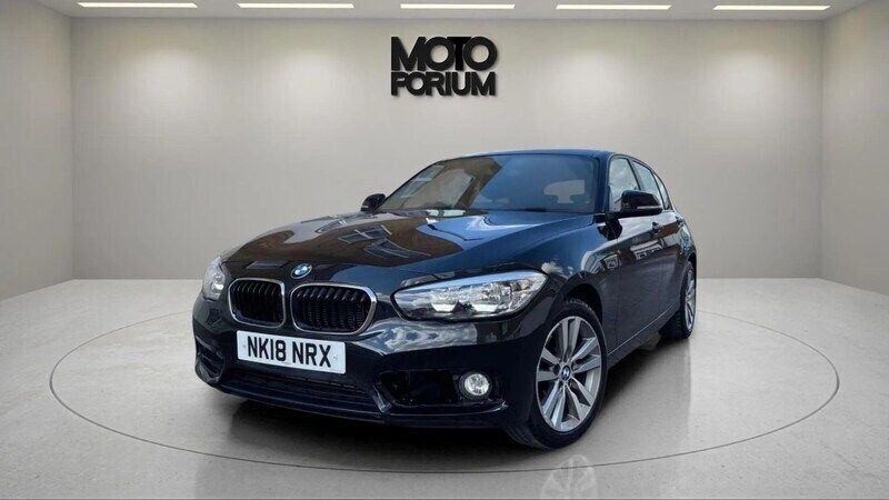 Black Used 2018 BMW 116 Sport Line Hatchback | £8,250 (Good price) - Image 1/4