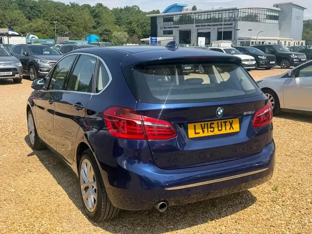 Used BMW 218 Luxury Line 2015 Blue MPV