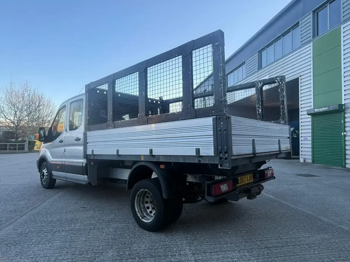 Used Ford Transit 170 HP (125 kW) 2018 Silver Van